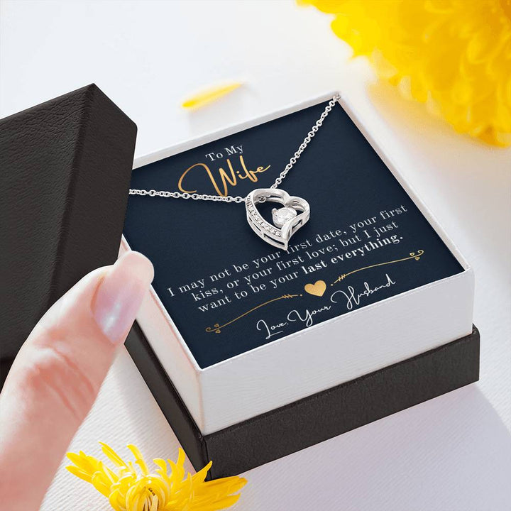 To My Wife Necklace For Wives' Anniversary Gift – Giftablee
