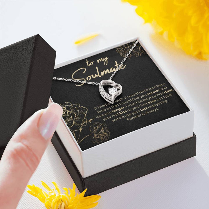To My Soulmate Necklace For Women, Funny Gifts For Girlfriend, Christm –  Behold With Wonder